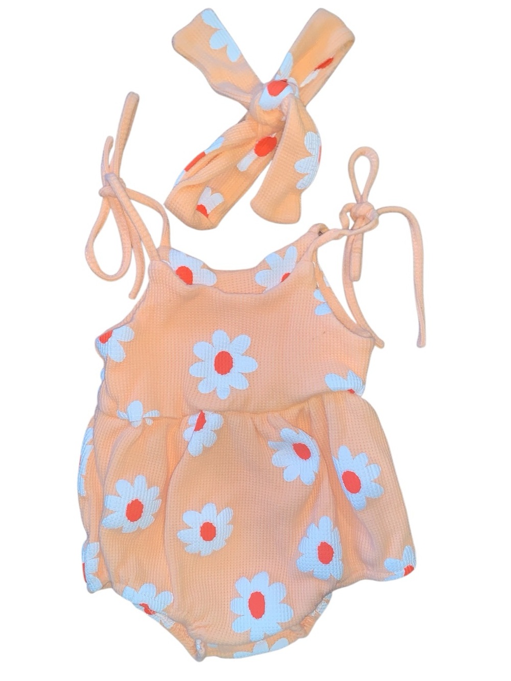 SHEIN romper with headband 3/6 months